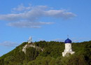 Sviatogirsk. Above of orthodox domes, Donetsk Region, Monuments 