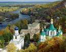 Sviatogirska lavra. Lavra and post-Soviet sanatorium, Donetsk Region, Monasteries 