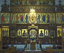 Sviatogirska lavra. Central part of altar Assumption Cathedral, Donetsk Region, Monasteries 