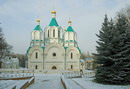 Sviatogirska lavra. Five-domed Assumption Cathedral, Donetsk Region, Monasteries 