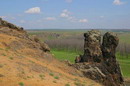 Starolaspa. Rocky outcrops, Donetsk Region, Geological sightseeing 
