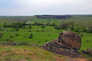 Starolaspa. Steppe landscape, Donetsk Region, Geological sightseeing 