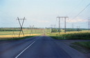 Power lines Kurakhove Power Station, Donetsk Region, Roads 