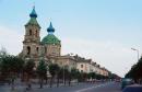 Berdychiv. Nicholas Cathedral on main street, Zhytomyr Region, Churches 