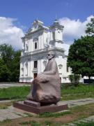 Korostyshiv. Monument to Gustav Olizar and Church, Zhytomyr Region, Churches 