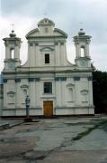 Korostyshiv. Front facade of church, Zhytomyr Region, Churches 