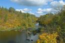 Trygiria. Golden Autumn on Teteriv thresholds, Zhytomyr Region, Rivers 
