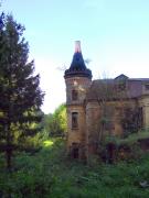 Turchynivka. Corner tower of palace Branicky, Zhytomyr Region, Country Estates 