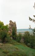 Korolevo. Remains of watchtower on Tisa, Zakarpattia Region, Fortesses & Castles 