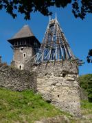Nevytske. Ruins of castle towers Nevytske, Zakarpattia Region, Fortesses & Castles 