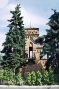 Vasylivka. Spruce frame observation tower, Zaporizhzhia Region, Country Estates 