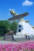 Zaporizhzhia. Monument to soldiers-airmen, Zaporizhzhia Region, Monuments 