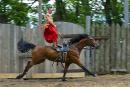Zaporizhzhia. Horse theatre  strongest athlete-actor, Zaporizhzhia Region, Cities 