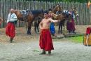 Zaporizhzhia. Horse theatre  almost all of company in collecting, Zaporizhzhia Region, Cities 
