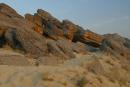 Terpinnia. Sands and sandstones of Sarmatian Sea, Zaporizhzhia Region, Geological sightseeing 