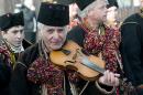 Verkhovyna. Experienced Hutsul violinist, Ivano-Frankivsk Region, Peoples 