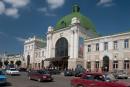 Ivano-Frankivsk. Railway station building, Ivano-Frankivsk Region, Cities 