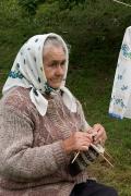 Sheshory. Traditional Grandma's occupation, Ivano-Frankivsk Region, Peoples 