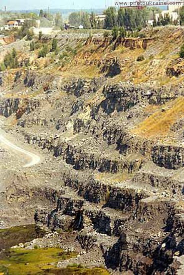 Coal quarry Donetsk Region Ukraine photos