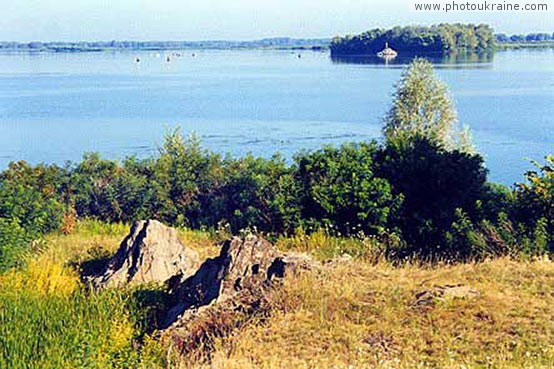 Gneisses Outcrop Poltava Region Ukraine photos