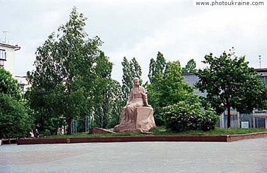  die Stadt Novograd-wolynsk-. Das Denkmal den Wald Ukrainke
Gebiet Shitomir 