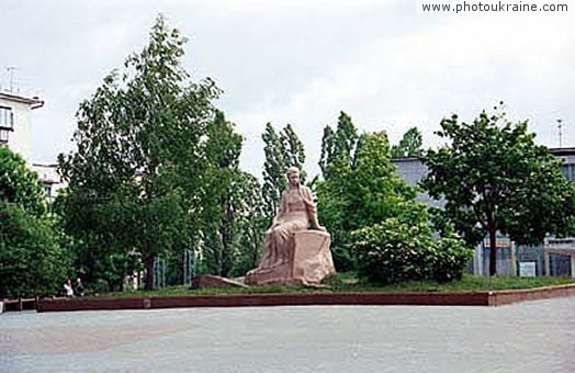  die Stadt Novograd-wolynsk-. Das Denkmal den Wald Ukrainke
Gebiet Shitomir 