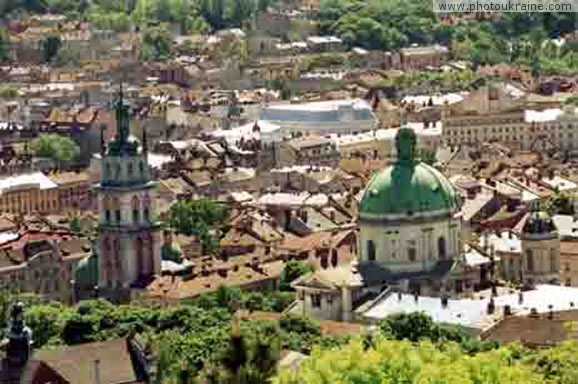  die Stadt Lwow. Die st?dtische Landschaft
Gebiet Lwow 