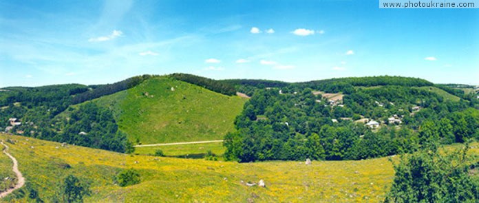 Город Збараж. Горы Бабина и Довбуша Тернопольская область Фото Украины