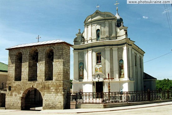  die Stadt Zbarazh. Die polnische Kirche Heiligen Antonija
Gebiet Ternopol 