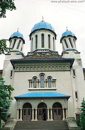  die Stadt Tschernowzy. Die nikolaewere Kathedrale
Gebiet Tschernowzy 