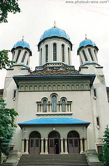  die Stadt Tschernowzy. Die nikolaewere Kathedrale
Gebiet Tschernowzy 