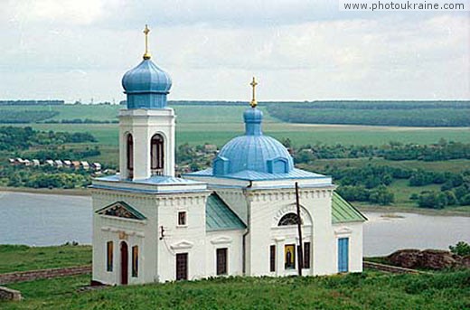 Town Khotyn. Church of Alexander Nevskyi Chernivtsi Region Ukraine photos