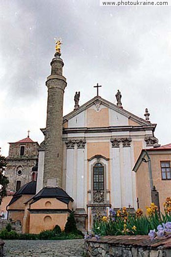  die Stadt Kamenets-Podol'sky. Kafedral'nyj die polnische Kirche Peters und Pauls
Gebiet Chmelnizk 