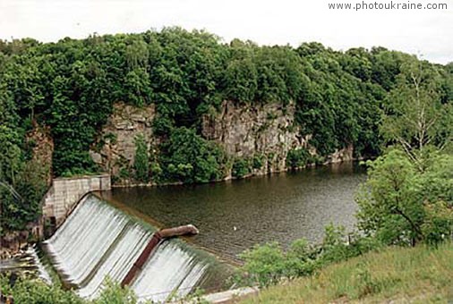  der Felsen Vier Bruder
Gebiet Shitomir 