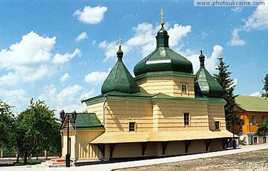  das Dorf Pljasheva. Mihajlovskaja die Kirche
Gebiet Rowno 