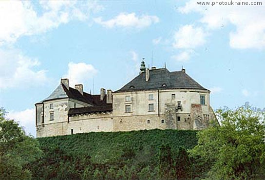 Small town Olesko Lviv Region Ukraine photos