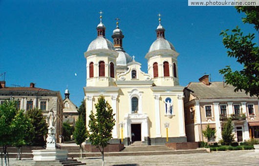 Town Berezhany. Trinity Cathedral Ternopil Region Ukraine photos