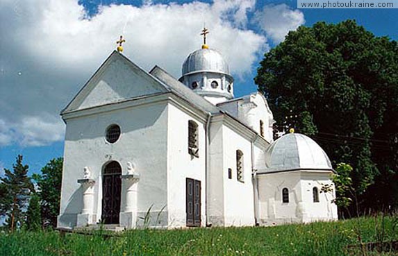  die Kirche auf dem Berg Stradch
Gebiet Lwow 