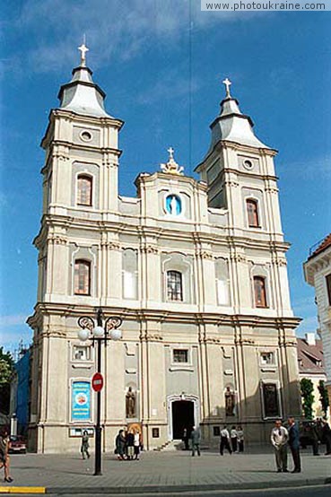 Town Ivano-Frankivsk. Cathedral of St. Mary Ivano-Frankivsk Region Ukraine photos