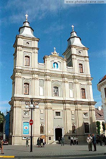  die Stadt Iwano-Frankowsk. Die Kathedrale die Jungfrau maria
Gebiet Iwano-Frankowsk 