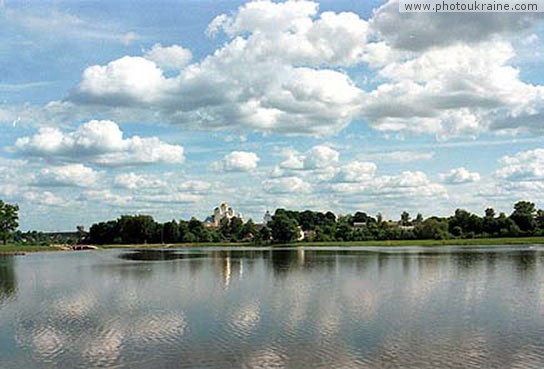 Village Mezhyrich. Trinity Monastery-fortress Rivne Region Ukraine photos