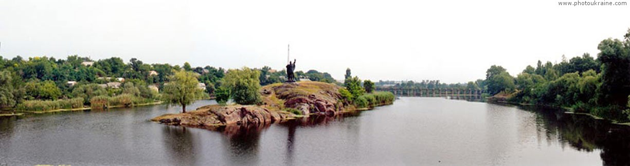 Town Korsun-Shevchenkivskyi. River Ros valley Cherkasy Region Ukraine photos