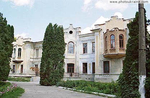  das Dorf Birken-Rudka. Usadebnyj das Haus
Gebiet Poltawa 