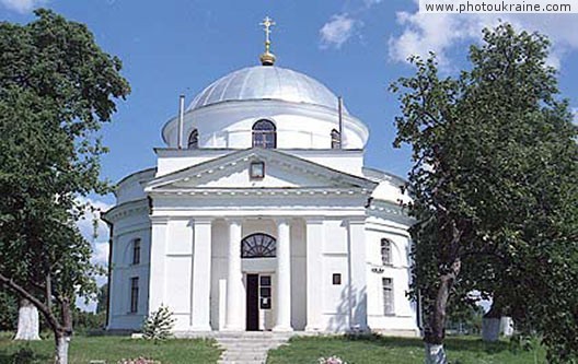  die nikolaewere Kirche
Gebiet Poltawa 