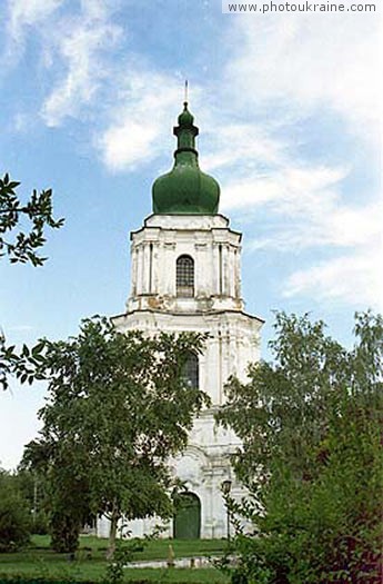  die Stadt Perejasl.-chmelnizk-. Der GlokentUrm Voznesenskogo des Doms
Gebiet Kiew 