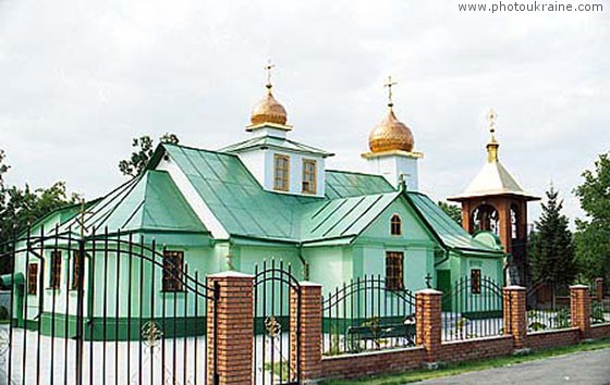  die Stadt Pivdennoe. Duhovskaja die Kirche
Gebiet Charkow 