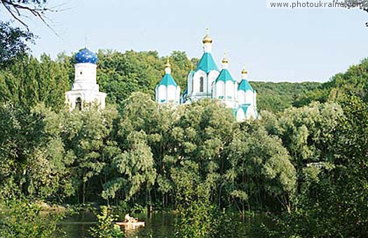 Sviatohirskyi Assumption Monastery Donetsk Region Ukraine photos