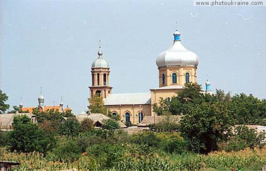  das Dorf Alt Nekrasovka. Die Iwanowokirche
Gebiet Odesa 