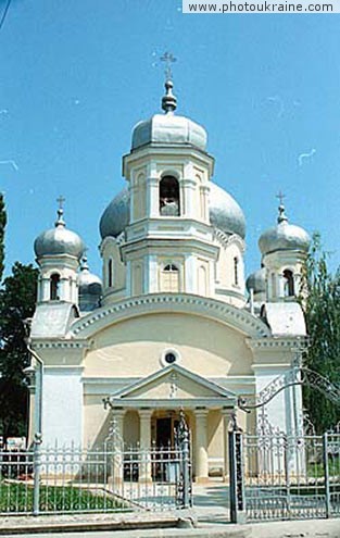  die Stadt Vilkovo. Die Weihnachtenkirche
Gebiet Odesa 