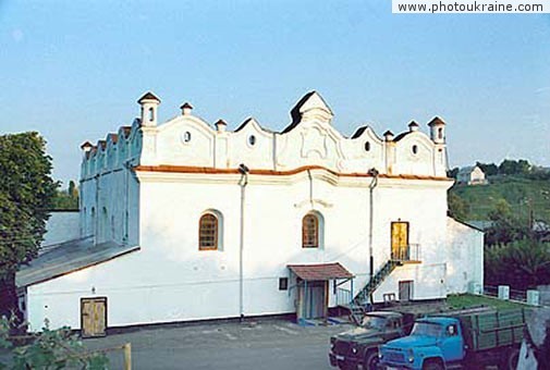  die Stadt Shargorod. Die Synagoge
Gebiet Winniza 